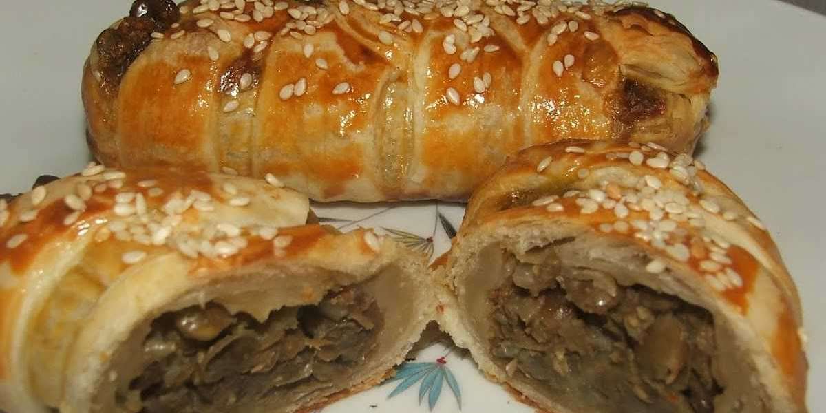 Mantarlı Milföy Börek? Mantarlı Etli Sarma? Kıymalı Milföy Sarma?