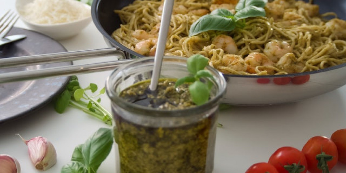 Pesto Sos Makarna Tarifi? Pesto Soslu Kremalı Makarna?