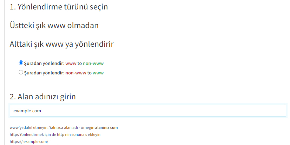 Htaccess Dosyası Oluşturma | Htaccess HTTPS www Yönlendirme
