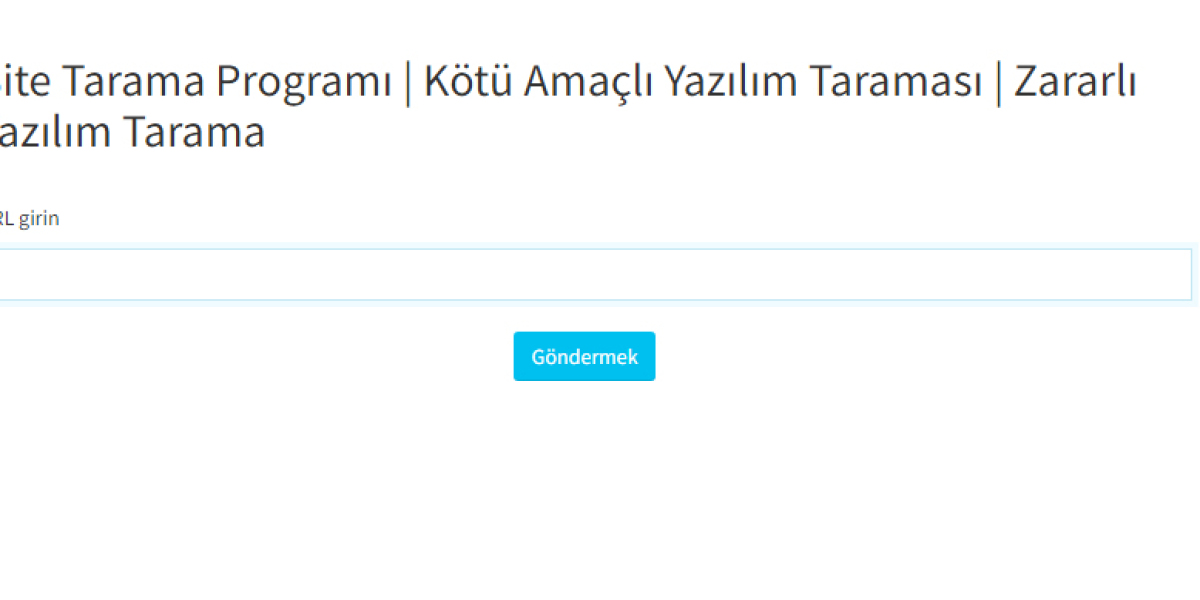 Site Tarama Programı | Kötü Amaçlı Yazılım Taraması | Zararlı Yazılım Tarama